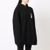 Balenciaga Barcode Cotton Hoodie 'Black' 651799TKVE61070 sold by KicksCrew