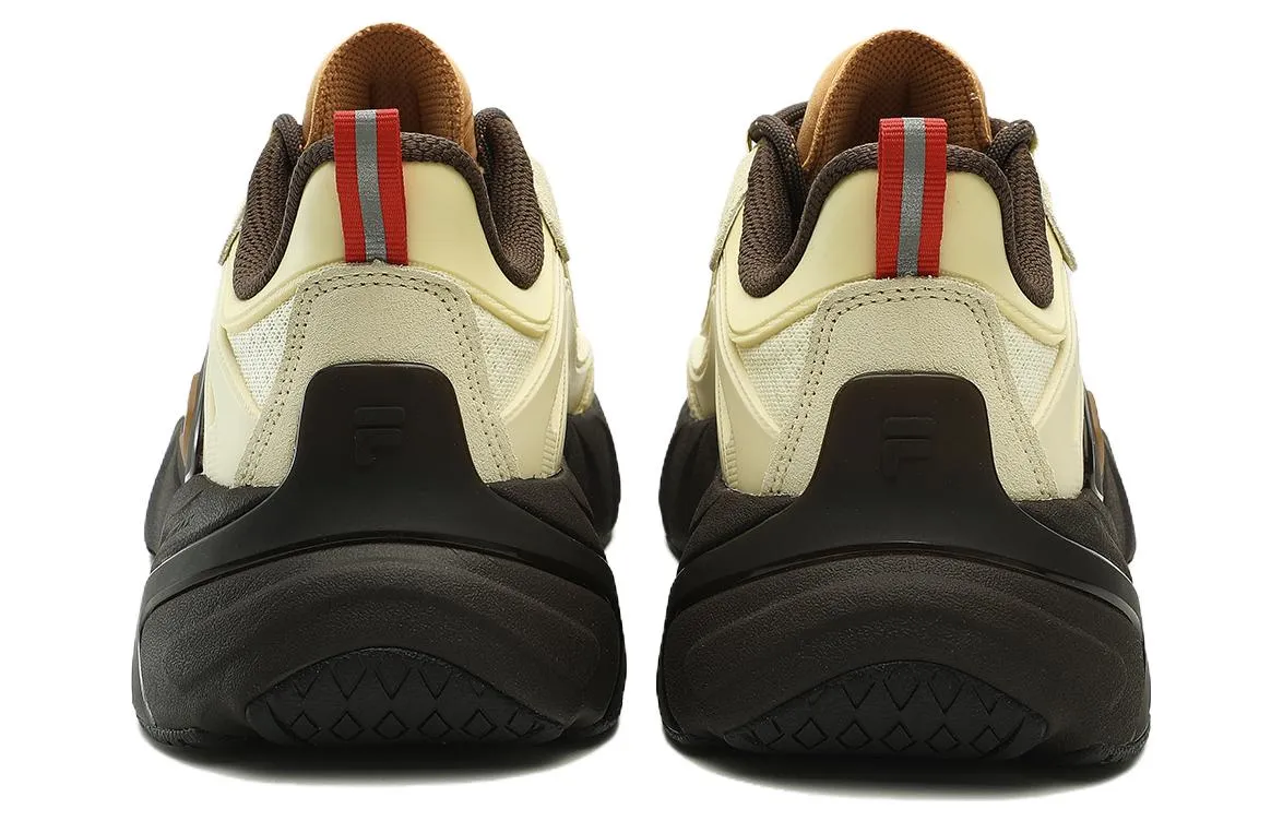 (WMNS) FILA FUSION Ray 4 Sneakers 'Cream White Orange' T12W331108FLB sold by KicksCrew product image thumbnail 4