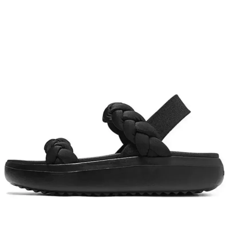 (WMNS) Skechers Beach Sandals 'Black' 114806-BBK sold by KicksCrew