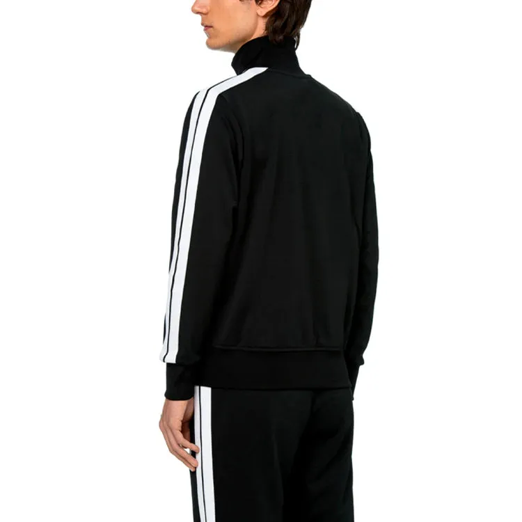 Palm Angels SS21 Classic Track Jacket 'Black White' PMBD001R21FAB0011001 sold by KicksCrew product image thumbnail 4