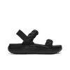 (WMNS) Skechers Beach Sandals 'Black' 114806-BBK sold by KicksCrew