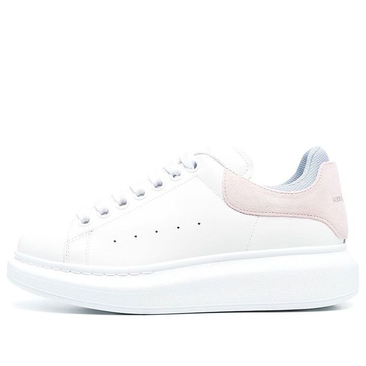 (WMNS) Alexander McQueen Oversized Sneakers 'White Pink Blue' 697103WIBNT8874 sold by KicksCrew
