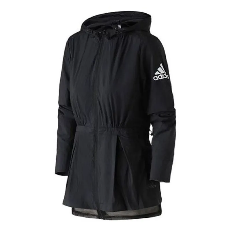 (WMNS) adidas Windbreaker 'Black' EA3108 sold by KicksCrew