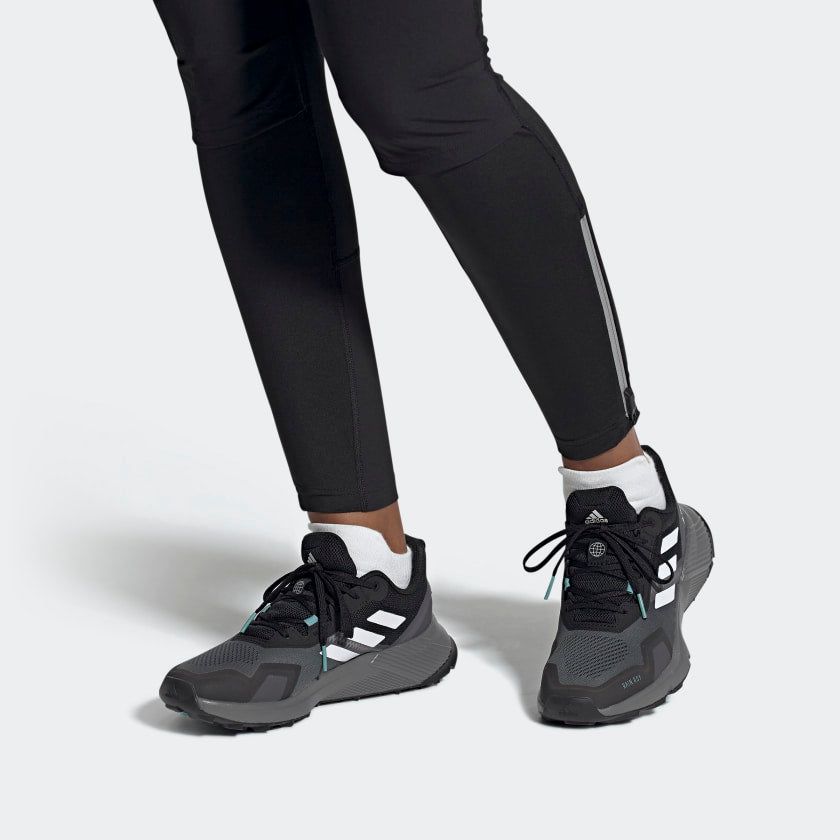 (WMNS) adidas Terrex Soulstride Rain.RDY 'Black Mint Ton' FZ3045 sold by KicksCrew product image thumbnail 7