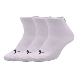 PUMA Quarter Sock 3 Pairs 'White Black' 906915-03 sold by KicksCrew