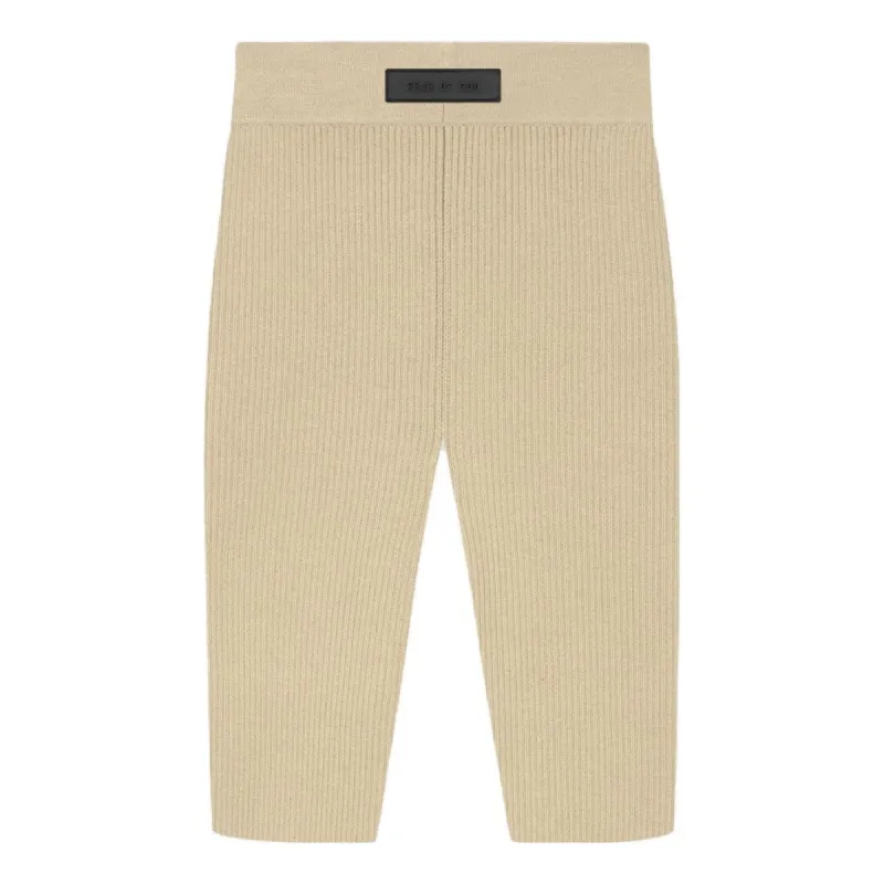 (WMNS) Fear of God Essentials FW23 Biker Shorts 'Gold Heather' 192BT235373FW sold by KicksCrew