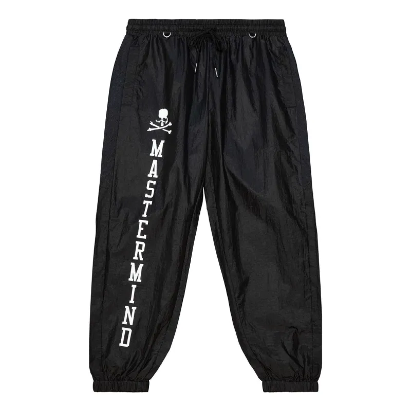Mitchell & Ness x MasterMind FW22 World Nylon Pants 'Black' PWUP5244-CLBYYPPPBLCK sold by KicksCrew