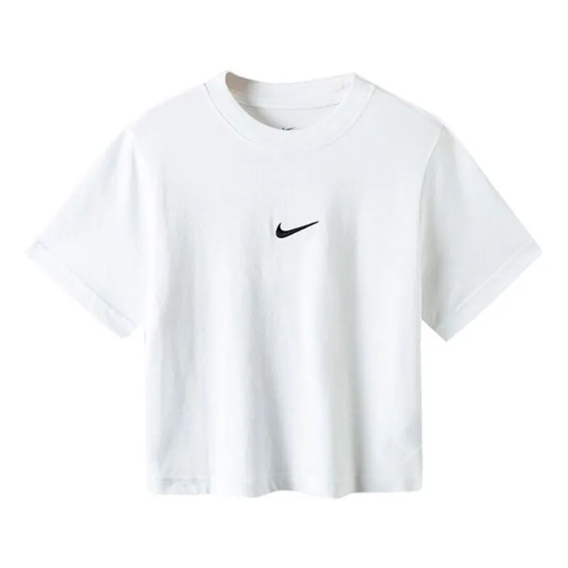 (GS) Nike Sportswear T-Shirt 'White' DH5750-100 sold by KicksCrew