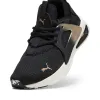 (WMNS) PUMA Softride Enzo Evo Molt Metallic 'Black Gold' 378733-01 sold by KicksCrew