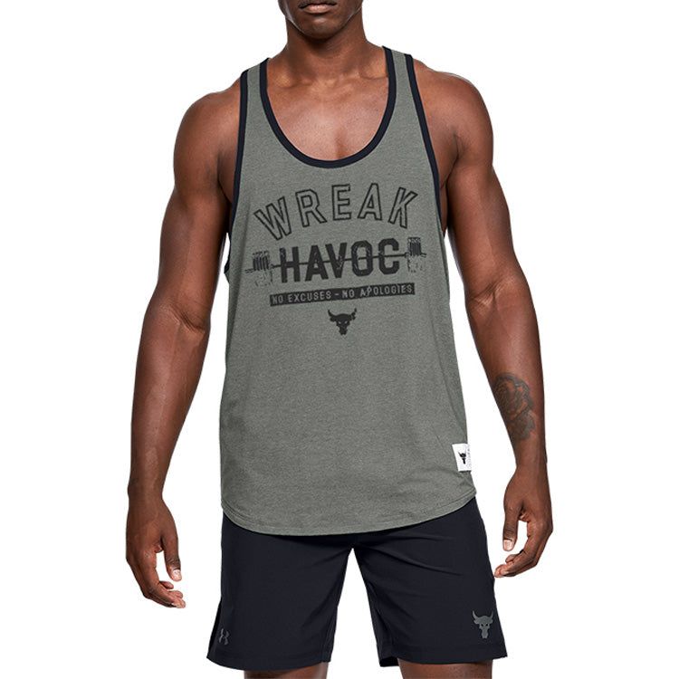 Under Armour Project Rock Wreck Havoc Tank 'Pitch Grey' 1346069-012 sold by KicksCrew product image thumbnail 3