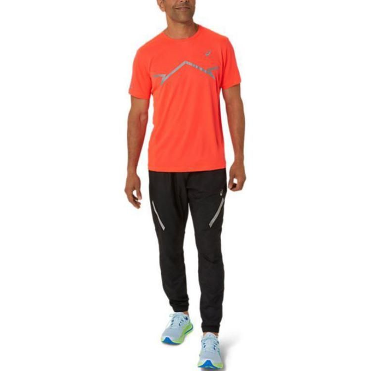 ASICS Lite-Show Short Sleeve Logo Tee 'Orange' 2011D026-600 sold by KicksCrew product image thumbnail 2