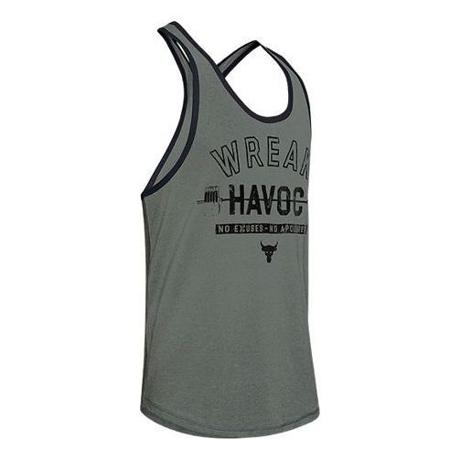 Under Armour Project Rock Wreck Havoc Tank 'Pitch Grey' 1346069-012 sold by KicksCrew
