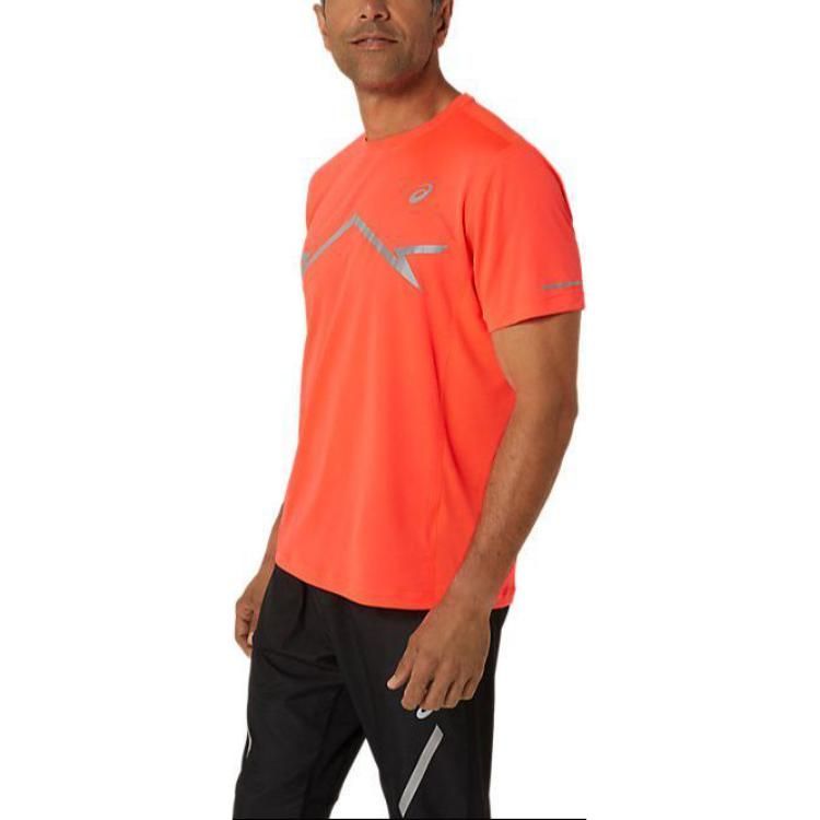 ASICS Lite-Show Short Sleeve Logo Tee 'Orange' 2011D026-600 sold by KicksCrew product image thumbnail 4