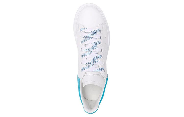 (WMNS) Alexander McQueen Oversized Sneaker 'White Powder Blue' 553770WHGP79761 sold by KicksCrew product image thumbnail 4