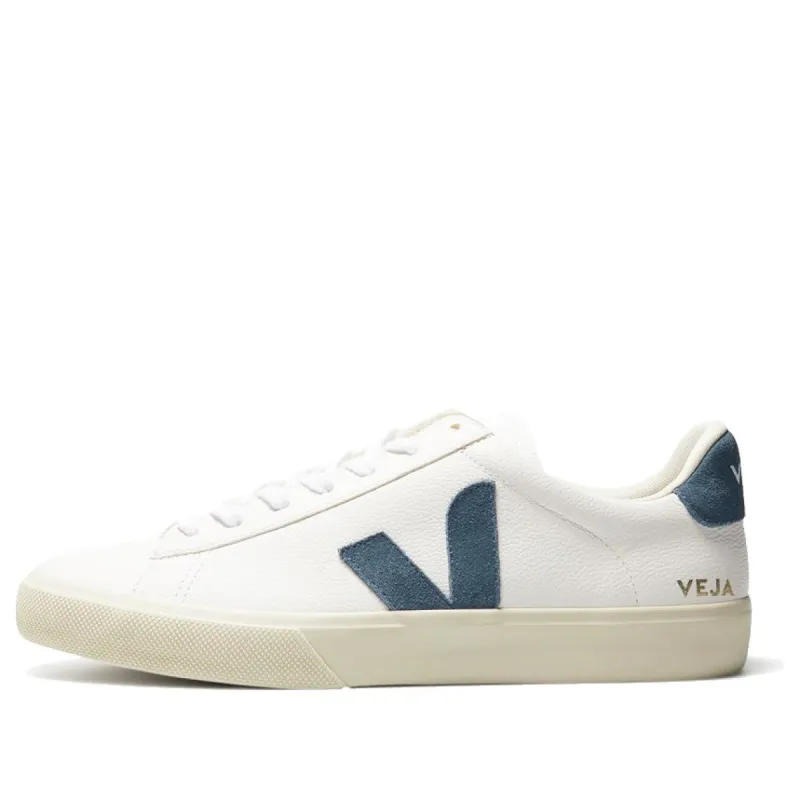 Veja Campo Chromefree Lace-Up Sneakers 'White Blue' CP0503121 sold by KicksCrew