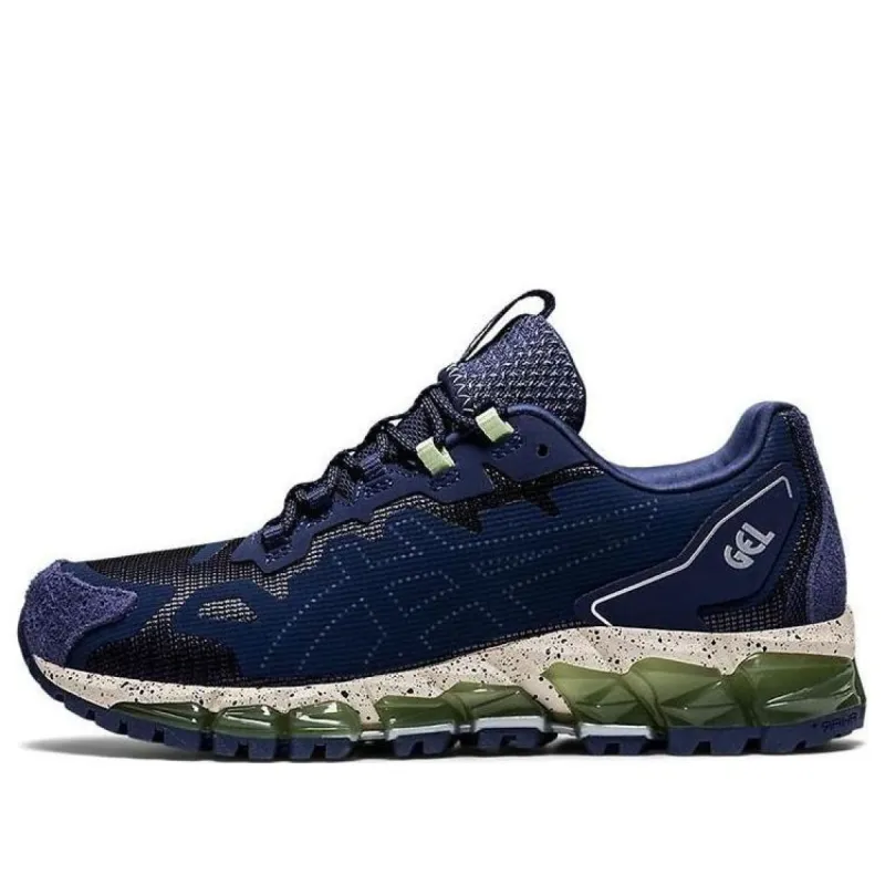 (WMNS) ASICS Gel-Quantum 360 6 'Thunder Blue Whisper Green' 1202A166-400 sold by KicksCrew