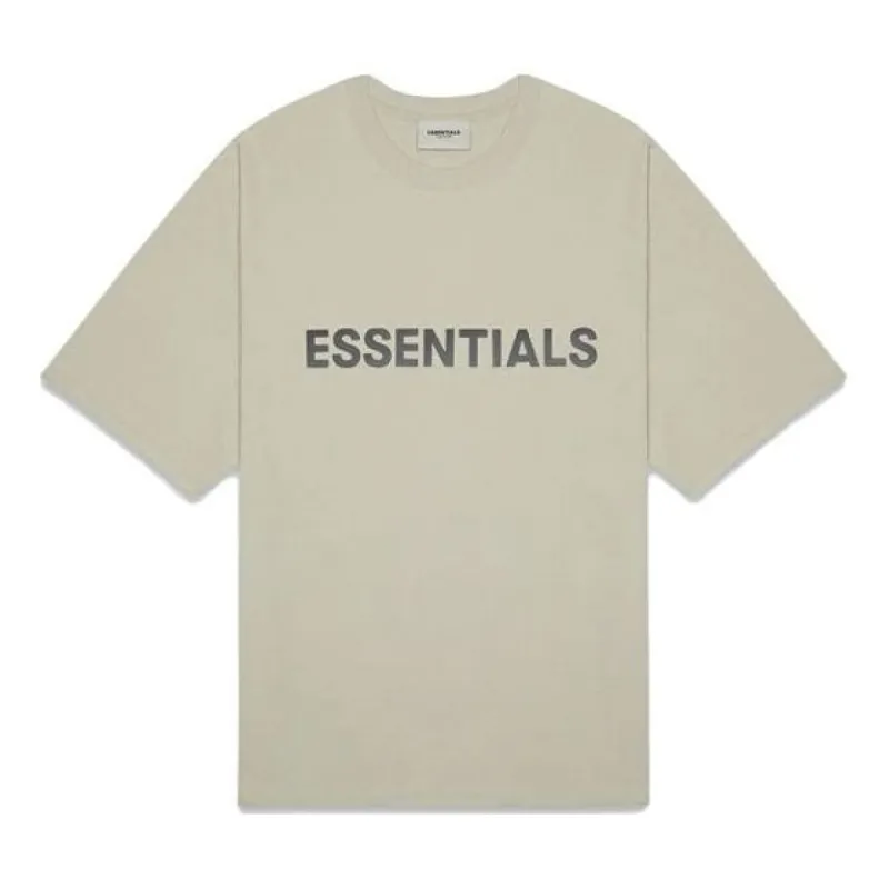 Fear of God Essentials FW20 Logo Tee 'Moss' FOG-FW20-291 sold by KicksCrew