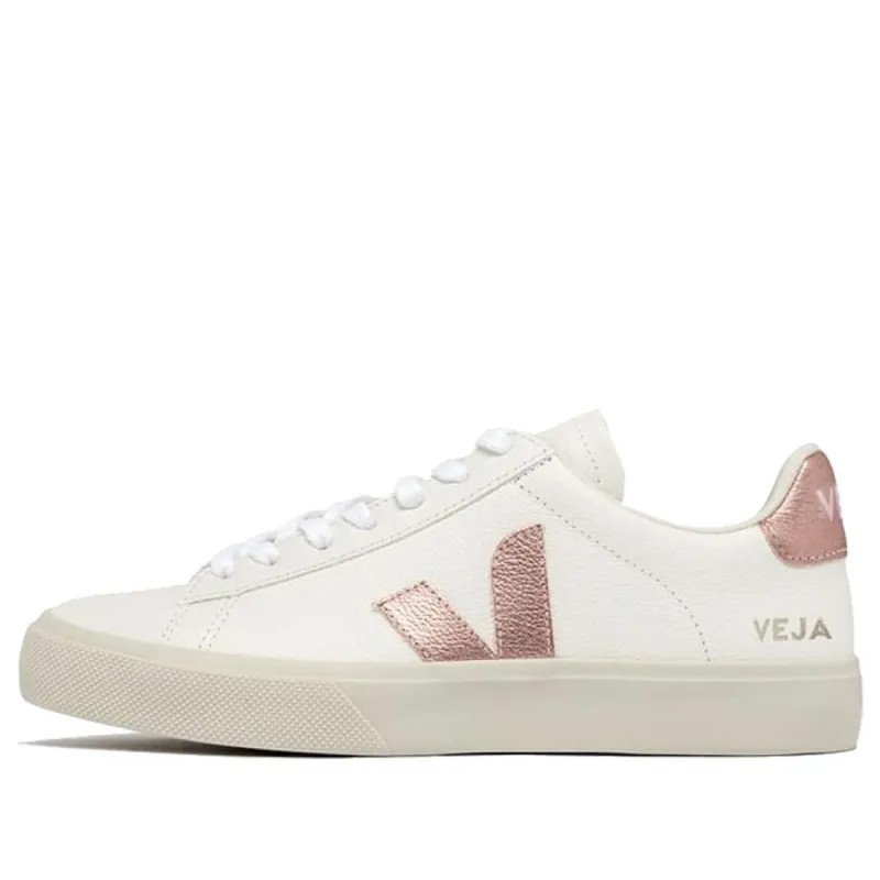 Veja Campo Chromefree Lace-Up Sneakers  'White Pink' CP0503128 sold by KicksCrew