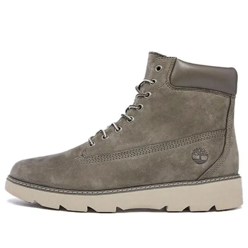 (WMNS) Timberland 6 Inch Keeley Field Wide-Fit Boots 'Olive Nubuck' A1YEW sold by KicksCrew