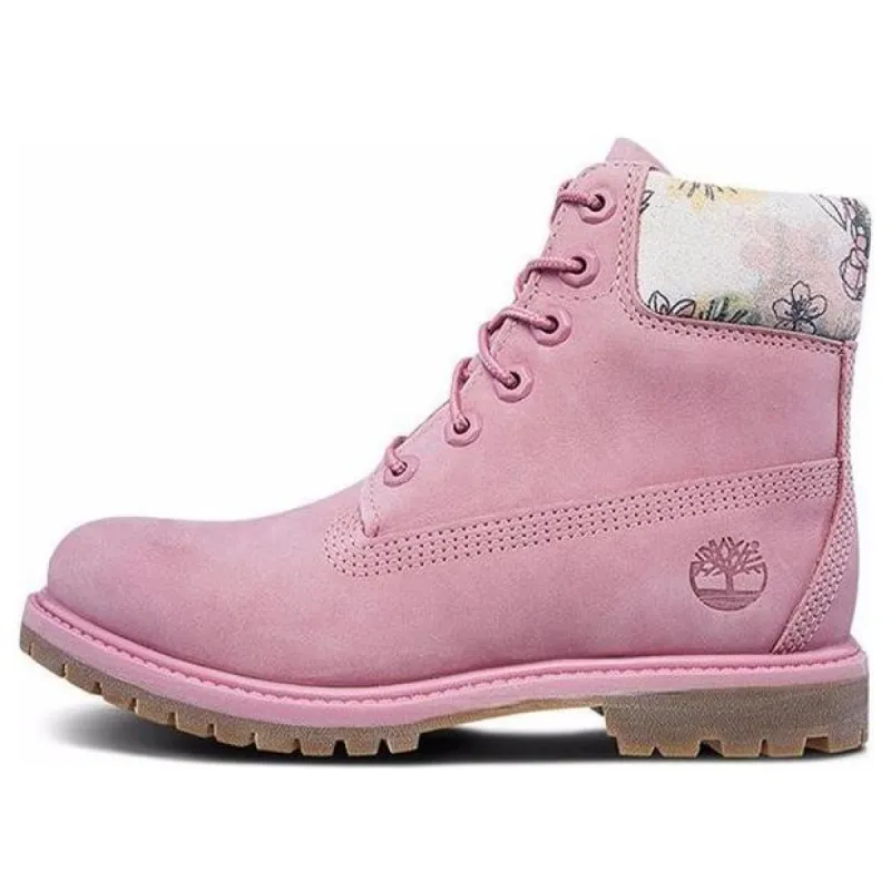 (WMNS) Timberland Premium 6 Inch Waterproof Limited Edition Boots 'Pink' A1W1S sold by KicksCrew