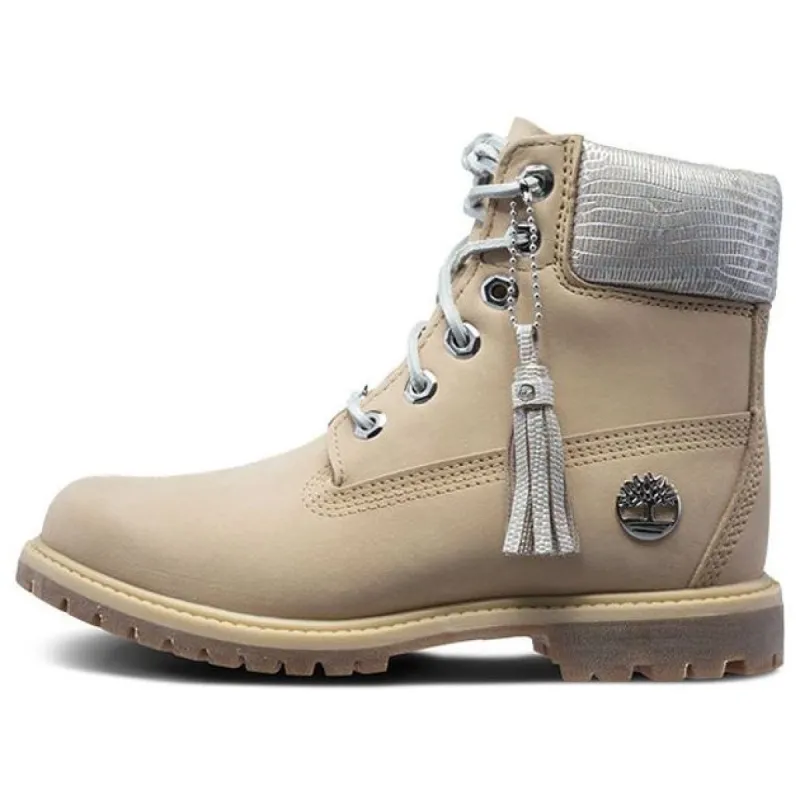 (WMNS) Timberland Heritage 6-Inch Waterproof Leather Boots 'Light Pink Nubuck' A1UX2 sold by KicksCrew