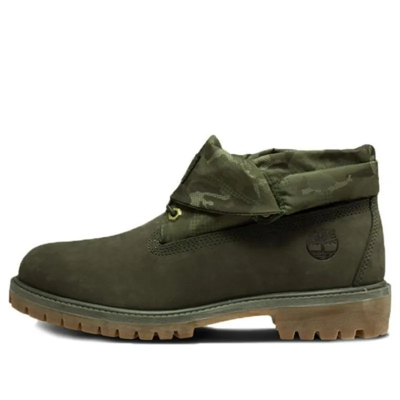 Timberland Authentics Waterproof Roll-Top Boots 'Olive Green' A1RZDW sold by KicksCrew