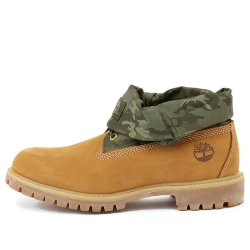 Timberland Roll-Top Boots Basic 'Wheat Camouflage' A1QY4 sold by KicksCrew