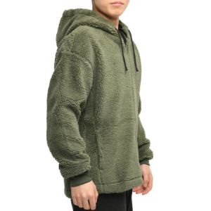 Puma Classics Winter Sherpa Hoodie Jacket 'Olivegreen' 530271-64 sold by KicksCrew