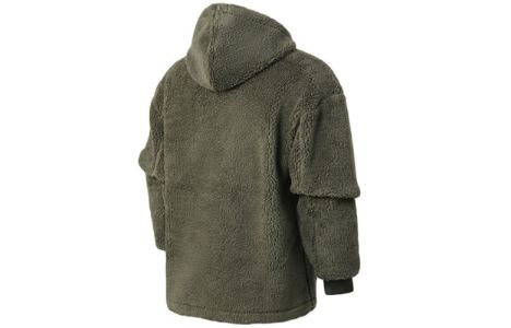 Puma Classics Winter Sherpa Hoodie Jacket 'Olivegreen' 530271-64 sold by KicksCrew