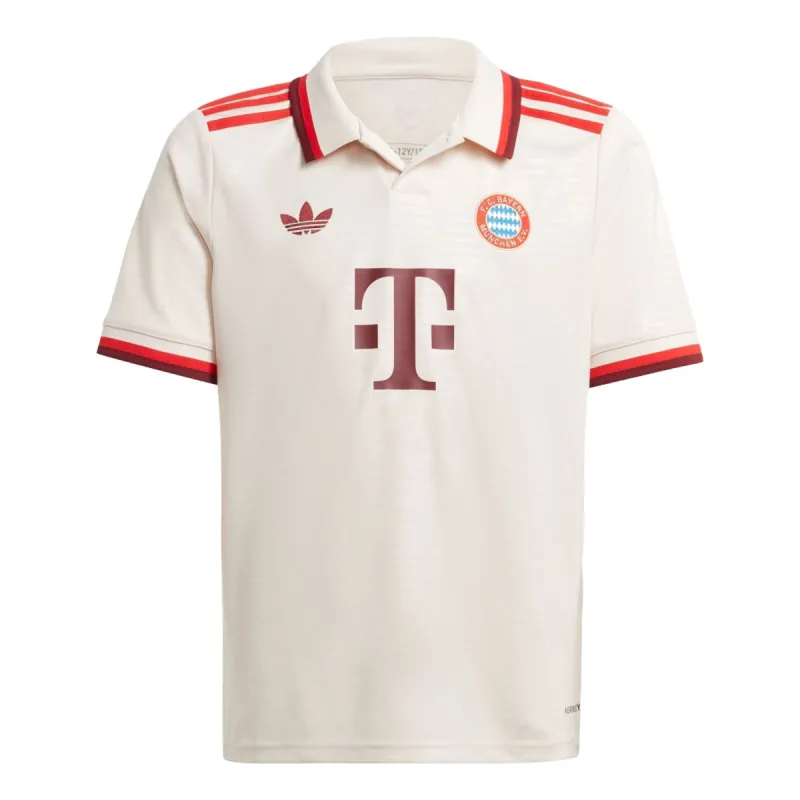 (GS) adidas FC Bayern 24/25 Third Jersey 'Linen' IT2259 sold by KicksCrew