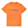 A-COLD-WALL* Essential Logo T-shirt 'Orange' ACWMTS092-BROR sold by KicksCrew