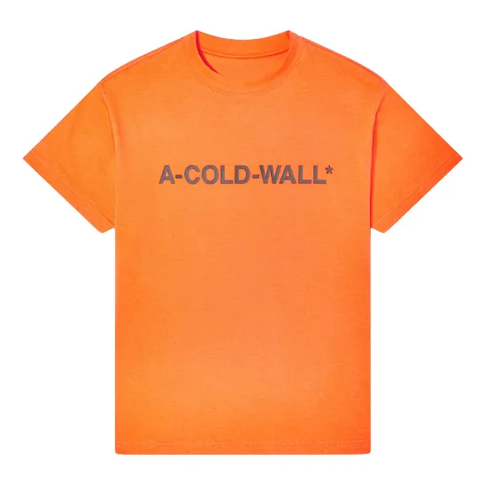 A-COLD-WALL* Essential Logo T-shirt 'Orange' ACWMTS092-BROR sold by KicksCrew