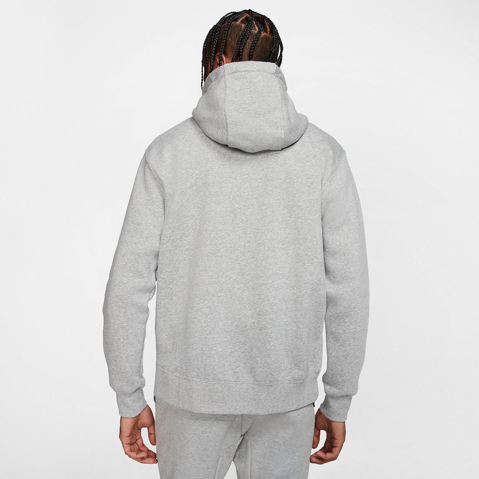 Nike Sportswear Club Logo Hoodie 'Grey' BV2646-063 sold by KicksCrew product image thumbnail 2