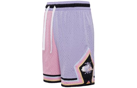 Air Jordan Dongdan Basketball shorts 'Pink Purple Black' FD6551-538 sold by KicksCrew
