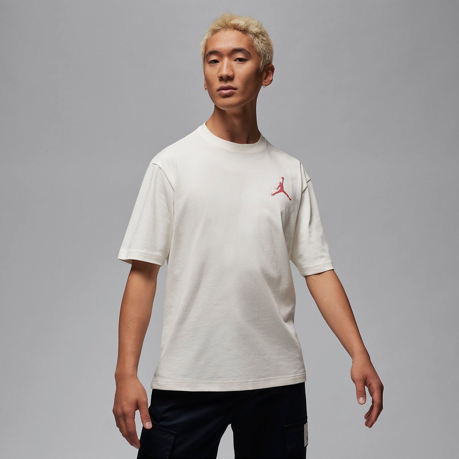 Air Jordan Essentials Holiday T-shirt 'Sail' FD7011-133 sold by KicksCrew product image thumbnail 2