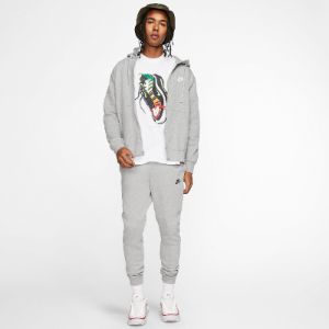 Nike Sportswear Club Logo Hoodie 'Grey' BV2646-063 sold by KicksCrew