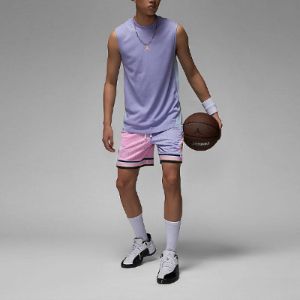 Air Jordan Dongdan Basketball shorts 'Pink Purple Black' FD6551-538 sold by KicksCrew