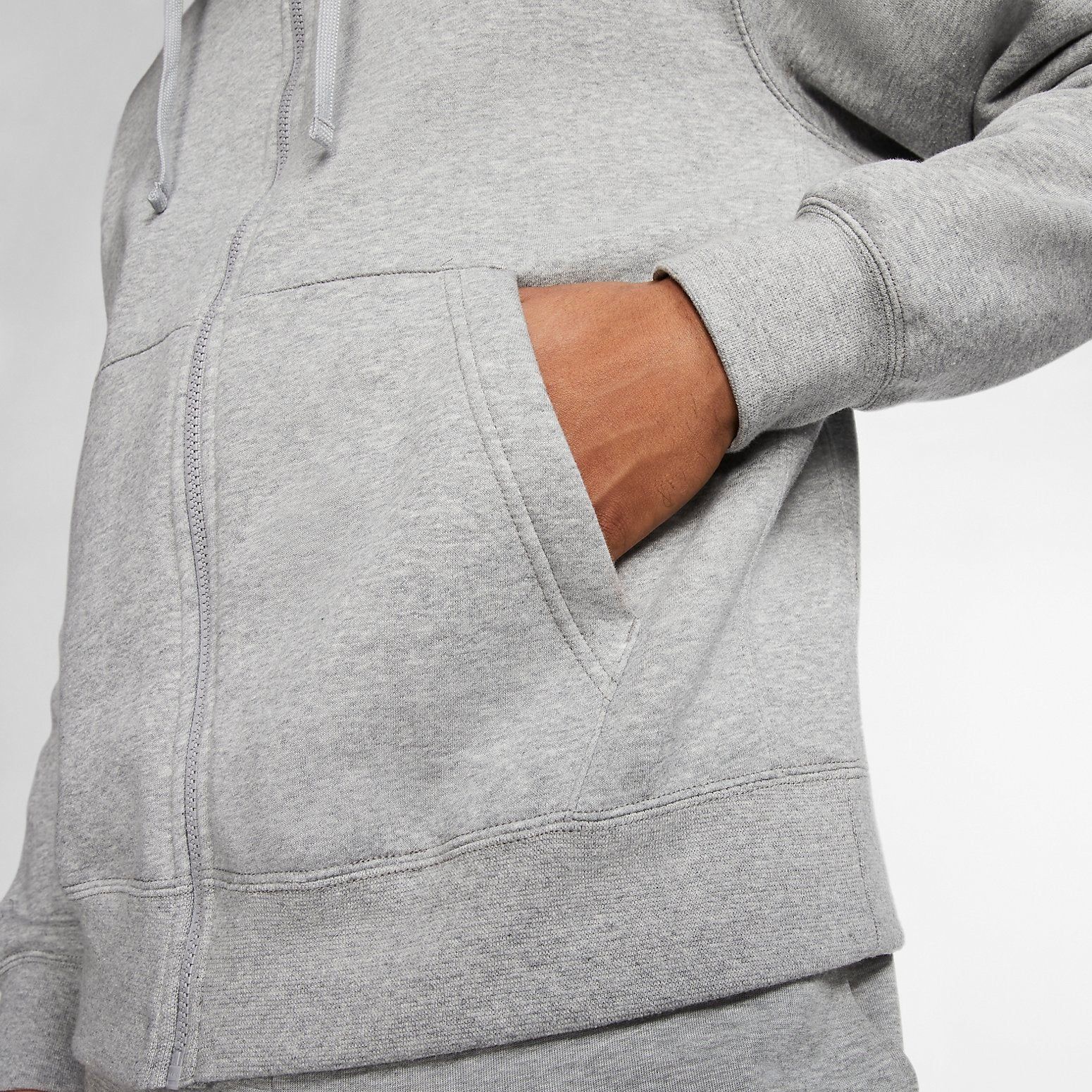 Nike Sportswear Club Logo Hoodie 'Grey' BV2646-063 sold by KicksCrew product image thumbnail 5