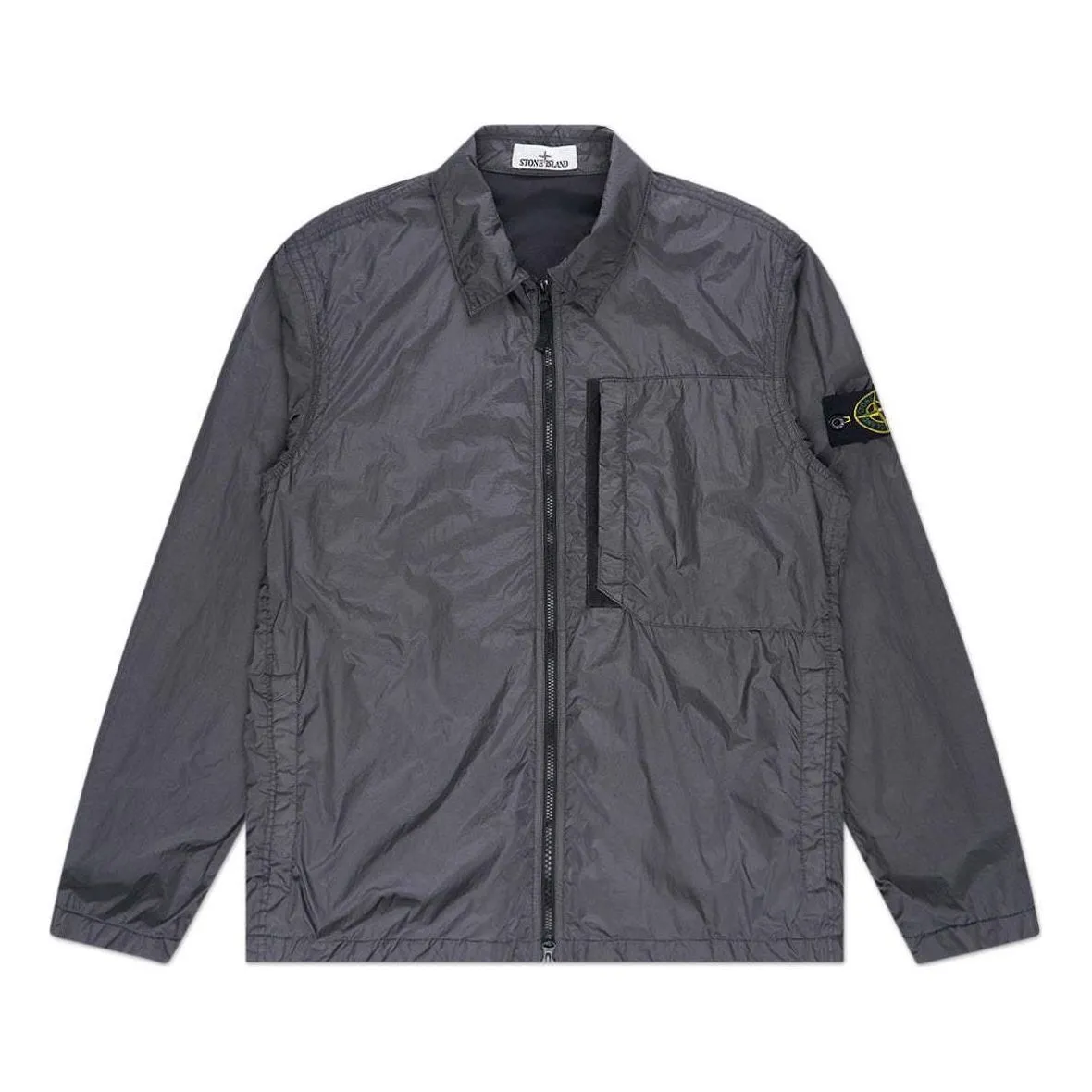 STONE ISLAND Windbreaker Jacket 'Grey' 791510723-V0062 sold by KicksCrew