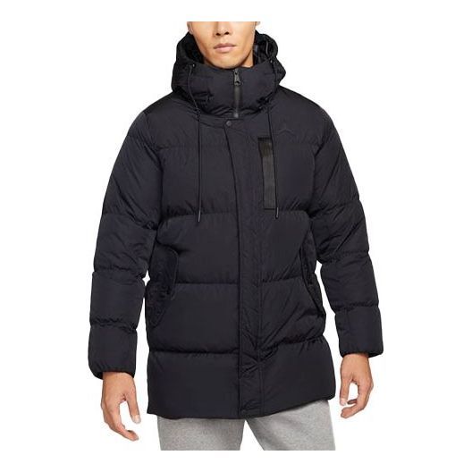 Air Jordan Essential Statement Down Parka 'Black' DA9805-010 sold by KicksCrew