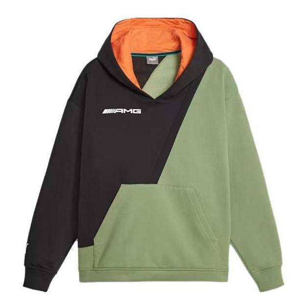 Puma Mercedes-AMG Statement Hoodie 'Dusty Green' 621188-11 sold by KicksCrew