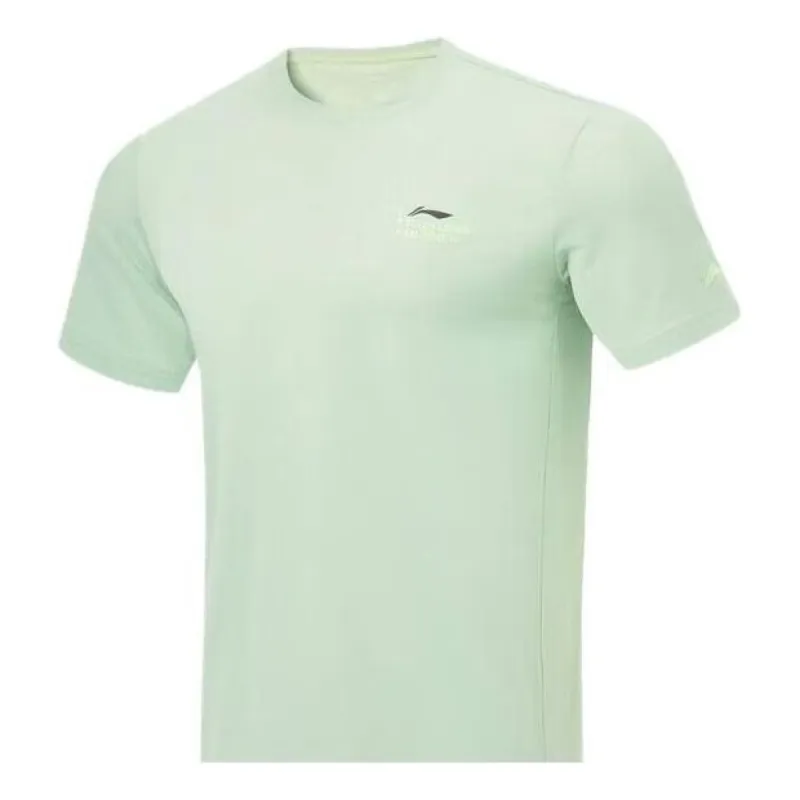 Li-Ning Lifestyle Running Tee 'Light Green' ATST519-4 sold by KicksCrew