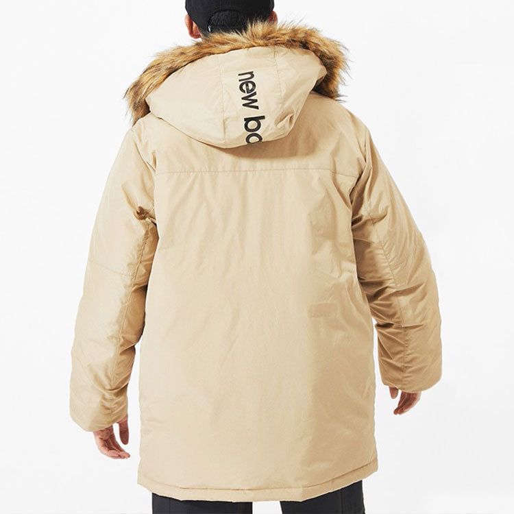 New Balance Classic Down Jacket 'Beige Brown' AMJ13329-HNA sold by KicksCrew product image thumbnail 4