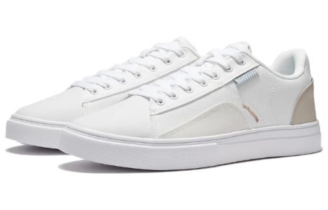 Li-Ning Classic Skateboarding Low 'White Beige' AGCR479-3 sold by KicksCrew