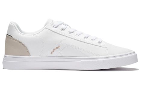 Li-Ning Classic Skateboarding Low 'White Beige' AGCR479-3 sold by KicksCrew