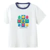 (GS) ASICS Lifestyle Graphic T-shirt 'White Multi' 332241173036-10 sold by KicksCrew