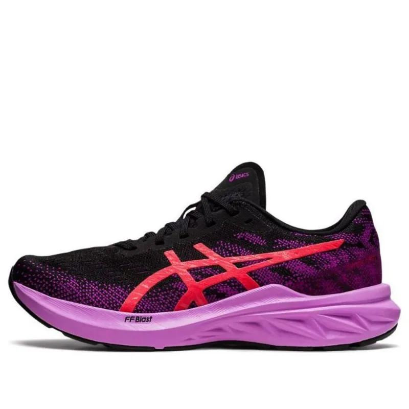 (WMNS) Asics DynaBlast 3 'Black Purple Red Alert' 1012B289-001 sold by KicksCrew