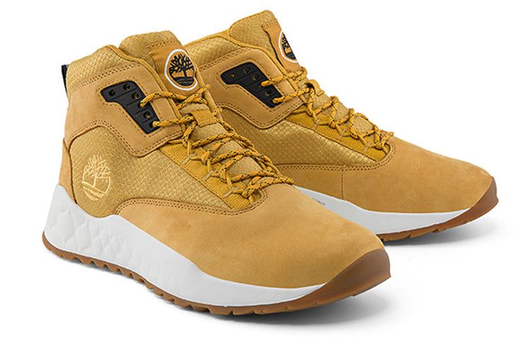 Timberland Solar Wave Mid Hiker Boots 'Wheat' A2BPV sold by KicksCrew product image thumbnail 2
