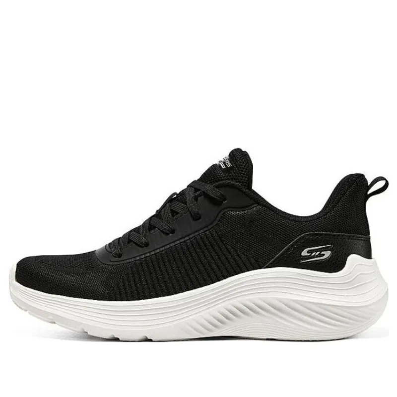 (WMNS) Skechers Bobs Squad Waves 'Black' 117470-BLK sold by KicksCrew
