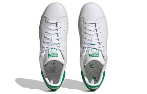 Adidas Originals Stan Smith 80S Shoes 'Cloud White Green' IF0202 sold by KicksCrew